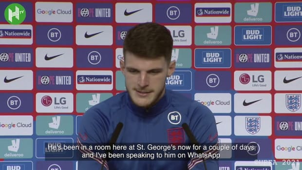 Declan Rice on Mason Mount's isolation
